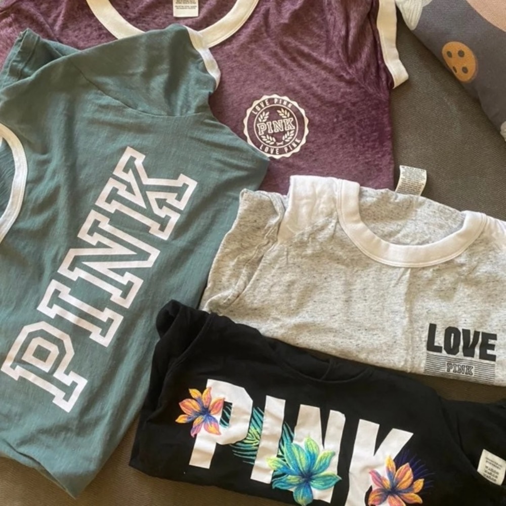 Size Medium PINK shirt lot